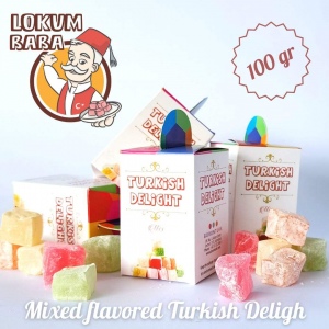 Turkish Delight with Mix 100 Gr 