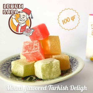 Turkish Delight with Mix 100 Gr 